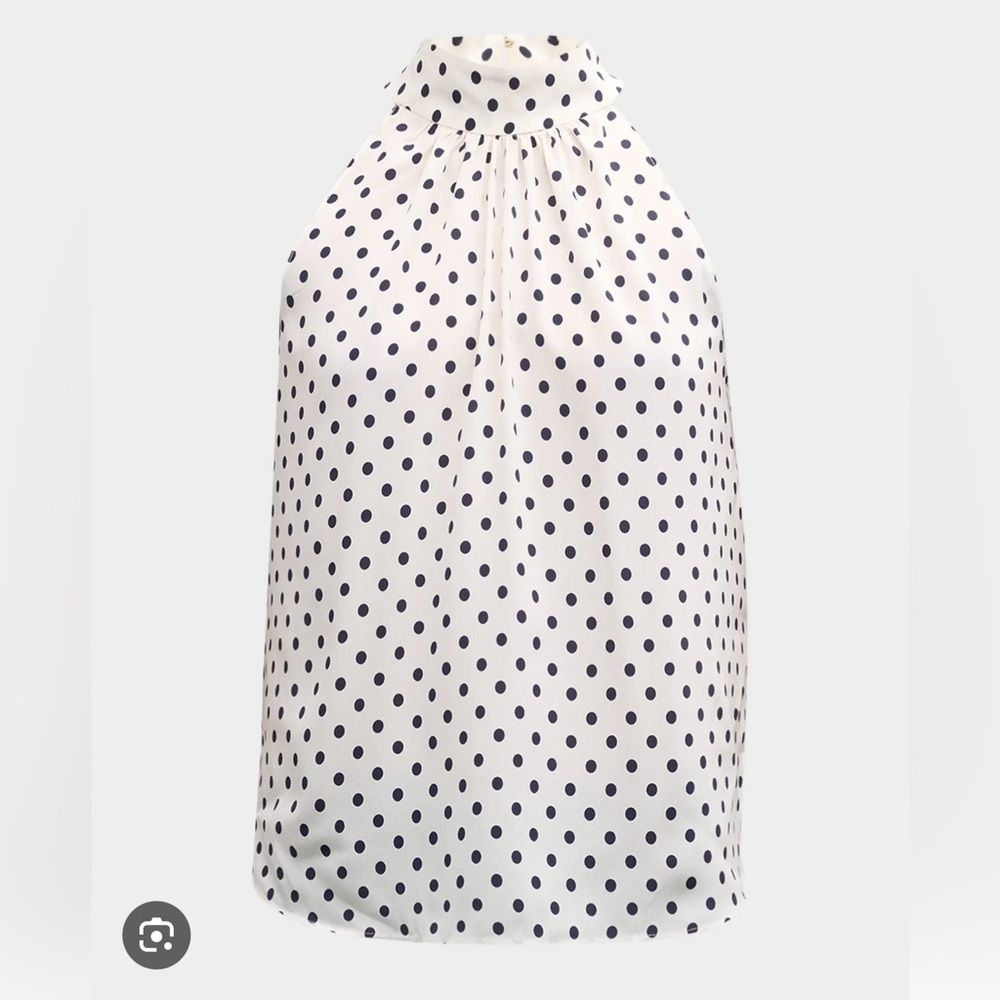 NWT Veronica Beard Polka Dot Top, Size 4